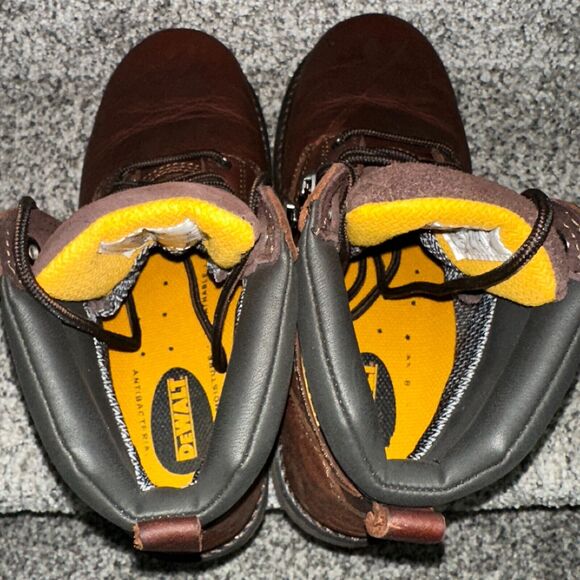 DEWALT Axle Waterproof 6" Work Boots, Soft Toe, Walnut Pitstop, Size 8 DXWP99003 - Picture 7 of 14